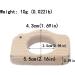 Wendysun 2pcs Cartoon Wood Teether - Natural Animal Camera Shape Baby Teething Toy - Buy Online on GoSupps.com