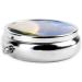 Niagara Falls Round Pill Box - 3 Compartment Mini Travel Organizer for Vitamins & Medications | Portable Decorative Purse Holder - Buy Online on GoSupps.com