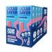 OceanSaver Eco Multi-Surface Bathroom Cleaner - 12x 750ml Refills | Powerful Just Add Water Toilet Sink & Shower Watermark & Cleaning Spray | Plant Based Plastic & Cruelty-Free | Pomegranate Scent 12 Refills Bathroom