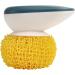 ecaqlin 9 Pcs Cleaning Ball Scouring Ball for Cleaning Kitchen Cleaning Scrubber with Handle - Buy Online on GoSupps.com
