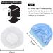LADES Silk Satin Bonnet-3 Packs Children Satin Hair Bonnet for Curly Hair Satin Bonnet Sleep Cap for Sleeping Kids Girls Afro Black Hair Multi-colored e - Buy Online on GoSupps.com