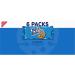 CHIPS AHOY! Original Chocolate Chip Cookies - 6 Snack Packs, 24 Count - Buy Online on GoSupps.com