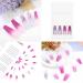 Sethexy Purple Butterfly Coffin False Nails - 24pcs Sparkle Ballerina Acrylic Press-On Nail Tips for Women & Girls - International Shipping Available - Buy Online on GoSupps.com