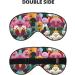 Poodles Dogs Print Double-Sided Eye Mask Soft and Light Blocking for Enhancing Sleep Quality - Buy Online on GoSupps.com