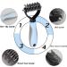 nuoshen Pet Grooming Dematting Comb Double Sided Teeth Blade Dog Undercoat Rake Comb Pet Rake Comb for Dogs and Cats Removes Loose Undercoat - Buy Online on GoSupps.com