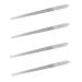 4PC 8 Diamond Dust Nail File - Stainless Steel Nail Dresser - 9 Inch
