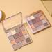 AMY'S DIARY 16-Color Matte Eyeshadow Palette for Long-Lasting, Colorful Eye Makeup | Women and Girls (J1) - Buy Online on GoSupps.com