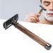 Portable Zinc Manual Razor for Men - Scratch-Resistant Cutting Head for Beard & Body Hair Removal - Buy Online on GoSupps.com