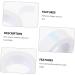 FOMIYES 8 Rolls Eyelash Tape Lash Extension Supplies White Lash Tape Eye Skin Tape Eyelash Grafting Tape Breathable Tape Under Eye Non-woven Fabric Hand Torn Cloth Belt 4X4X2.5CM White 02 - Buy Online on GoSupps.com