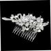 DOITOOL Hair Teasing Comb Diamond Headpiece Flower Hair Accessories Crystal Headpiece Women Hair Comb Rhinestone Headpiece Bowknot Hair Comb Tiara The Flowers Bride South Korea - Buy Online on GoSupps.com