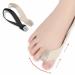 Bunion Orthosis Day and Night Wear Shoes - Toe Separator Tension Band - Black - Buy Online on GoSupps.com