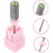 Housoutil Diamond Metal Nail File Manicure Nail Bit Cuticle Cleaner Drill Bit Photocard Keychain Cuticle Bit for Nail Drill Manicure Drilling Gel Acrylic Key Chain Tungsten Steel 7x1.2cm - Buy Online on GoSupps.com