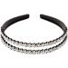 Loneedy Fashion Rhinestone Crystal Headband Set for Women - Non-Slip & Stylish 3 Pack - Buy Online on GoSupps.com