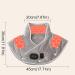 USB Heated Neck & Shoulder Support - Vibration Massage 3-Speed Heating Carbon Fiber - BVS154 Yellow | International Shipping - Buy Online on GoSupps.com