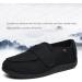LEEWE Diabetic Shoes - Orthopaedic Touch Fastening Slippers for Diabetic Arthritis Edema Neuropathy - Black, Size 44 - Buy Online on GoSupps.com
