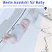 Buy Eys Juice Baby Monitor Bracket - Compatible with GHB Philips Avent Hellobaby MercoZy Eufy Nooie - 33 Inch Flexible Camera Mount for Optimal Viewing - Buy Online on GoSupps.com