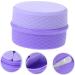 Beaupretty 4 Sets Cream box salve jar silicone cosmetic container refillable cream jars cream jar with sealed lid durable cream storage jar travel filling purple Silica gel Storage Box - Buy Online on GoSupps.com