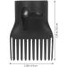 FRCOLOR Hair Dryer Comb Attachment 10Pcs Plastic Hair Dryer Nozzle Hair Dryer Diffuser Wind Blow Cover Comb Attachment Nozzle for Hair Salon Home - Buy Online on GoSupps.com