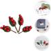 ABOOFAN 20 Pcs Christmas Decorations Christmas Tree Ornaments Berries Faux Plants Christmas Artificial Decor Christmas Tree Hanging Decor Party Decor Berry Flower Arrangement Foam Wrap - Buy Online on GoSupps.com