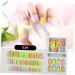 minkissy 2 Sets Nail Art Decals Eco-friendly Nail Stickers Colorful Kids Nail Stickers Kids Art Fake Nail Kids False Nail Cartoon Child Finished Nail Art - Buy Online on GoSupps.com