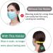 Genelion 5pcs Mask Extender Adjustable Anti-slip Mask Extension Hook Ear Protector Yellow Buckle Strap Ear Grip For Adults Kids - Buy Online on GoSupps.com