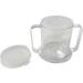 2-Handle Adult Sippy Cup with 2 Style Lids - Spill-Resistant Lightweight Drinking Mug for Elderly - Ideal for Hot and Cold Beverages - Buy Online on GoSupps.com