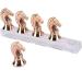 Horse Head Nail Tip Practice Stand with Magnet Acrylic DIY Nail Art Display Stand Finger Practice Display Stand False Nail Display Support Holders(Rose Gold) - Buy Online on GoSupps.com