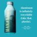 Mananalu Pure Water | Electrolyte-Infused Purified Water | 16 oz. Aluminum Bottles (12-Pack) - Buy Online on GoSupps.com