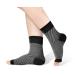 3 Pairs Compression Foot Sleeves For Women & Men-Plantar Fasciitis Ankle Support Socks For Arch support swelling Relief Brace For Joint Pain Achilles Tendonitis Black Large-X-Large