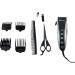 Treasure Gurus 9pc Men's Professional Hair Clipper & Beard Trimmer Kit - Barber Scissors & Salon Shears for Perfect Haircuts - Buy Online on GoSupps.com