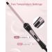 Buy 3/8 Inch Curling Iron - Ceramic Small Curling Wand for All Hair Types with 2 Temp Settings & Accessories | Fast International Shipping - Buy Online on GoSupps.com