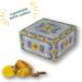 RAREZZE - Sicilian marzipan pastry with ORANGE in a beautiful gift box (gr.400). RAREZZE: Sicilian delicacies cannoli cassate nougats - Buy Online on GoSupps.com