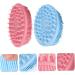 CLISPEED 3 Sets Silicone Shampoo Brush - Portable Hair Massage & Bath Brushes for Ultimate Scalp Care - Buy Online on GoSupps.com