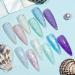 MIZHSE Glitter Gel Nail Polish Kit - 6 Shimmering Colors with Nail Pen - 7ml*6 - Soak Off UV LED Lamp Included - Buy Online on GoSupps.com
