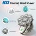 6 in 1 Head Shaver for Men - Upgraded 4D Bald Head Shaver with 9 Floating Heads Rechargeable & Waterproof for Ultimate Grooming - Buy Online on GoSupps.com