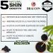 BRA'LCON Activated Charcoal Powder-100g / coconut shell charcoal powder for skin & hairs - all skin types Triple filtered pure & natural - Buy Online on GoSupps.com