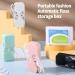 Portable Dental Porridge Dispenser & Silk Container with 12 Dental Floss - Travel Organizer for Family & Hotels (Black 2 Pieces) - Buy Online on GoSupps.com