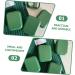 Buy SOLUSTRE Contact Lens Case & Makeup Mirror Set - Frosted Plastic Portable & Stylish for Travel - Buy Online on GoSupps.com