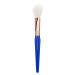 Bdellium Tools Professional Makeup Brush - Golden Triangle 962 Slanted Blusher - With All Vegan and Soft Synthetic Fibers For Contouring and Highlighting (Blue 1pc)