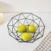 Fruit Basket Bowl Fruit Bowl BasketSimple Style Geometric Fruit Vegetable Wire Basket Metal Bowl Kitchen Storage Desktop Metal Fruit Bowl Fruit Bowls (Color : Black) - Buy Online on GoSupps.com