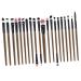 BIUDECO 20pcs Makeup Brush Kit Eyeshadow Tools Eyeliner Eyeshadow Brush Kit
