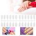 240pcs Round Nail Art Color Gel Polish Cards - Double-Sided Foldable Nail Sample Tips for Professional Display | International Shipping - Buy Online on GoSupps.com