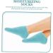SKISUNO Gel Lined Socks 2 Pairs Gel Socks Miss Shopping Cart Soft Vegetable Gel Moisturizing Gel Heel Socks 22x10x1cm - Buy Online on GoSupps.com
