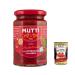 Italian Gourmet E.R. Mutti Sauce with Pizzutello Tomato and Calabrian Chilli Pizzutello sauce and Calabrian pepper 280 g + Italian Gourmet Pulp 400 g