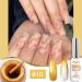 3Pcs Metallic Gold Gel Liner Nail Art Polish Set - Silver, White, and Gold | Thin Brush Painted Design | Soak off Curing for Nail Manicure Painting - 0.27 Fl Oz (Pack of 3) - Buy Online on GoSupps.com