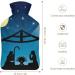 Prayer Hot Water Bottle with Plush Cover - Hand Warmer for Adults & Children | 26.5x15.3cm - Ideal for Comfort & Relief | International Shipping Available - Buy Online on GoSupps.com