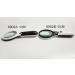 Double Lens with 3 LED Lights Racket Handheld high Power Reading Plastic Magnifying Glass with Lights 6902white free - Buy Online on GoSupps.com