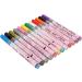 12 Pieces 3D Nail Polish Pens 0.5 mm Tip Bright Colours Easy to Use 3D Nail Art Pen Set for Party Family Salon - Buy Online on GoSupps.com