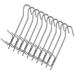 Pack of 10 smoking hooks butcher hooks smoking U-double point 21 cm Smoking Hooks