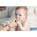 Socub Silicone Baby Teether Toy 4 Pack - BPA Free Teether Bracelets for Babies - Wearable and Chewable - Sage/Ether/Muted/Apricot - Buy Online on GoSupps.com
